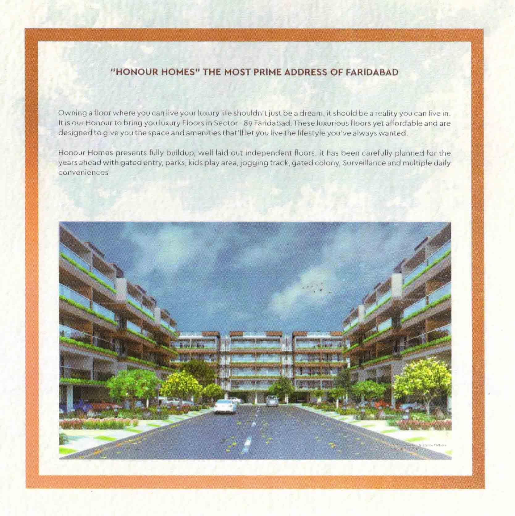 Honour Homes Floors Price List